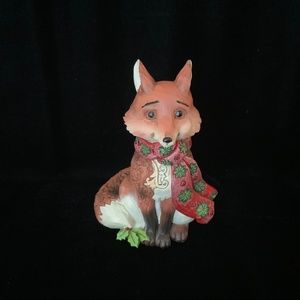 New Jim Shore Festively Fox